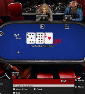 Red kings poker